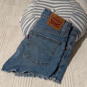 Levi's 501 Classic Blue Denim Shorts